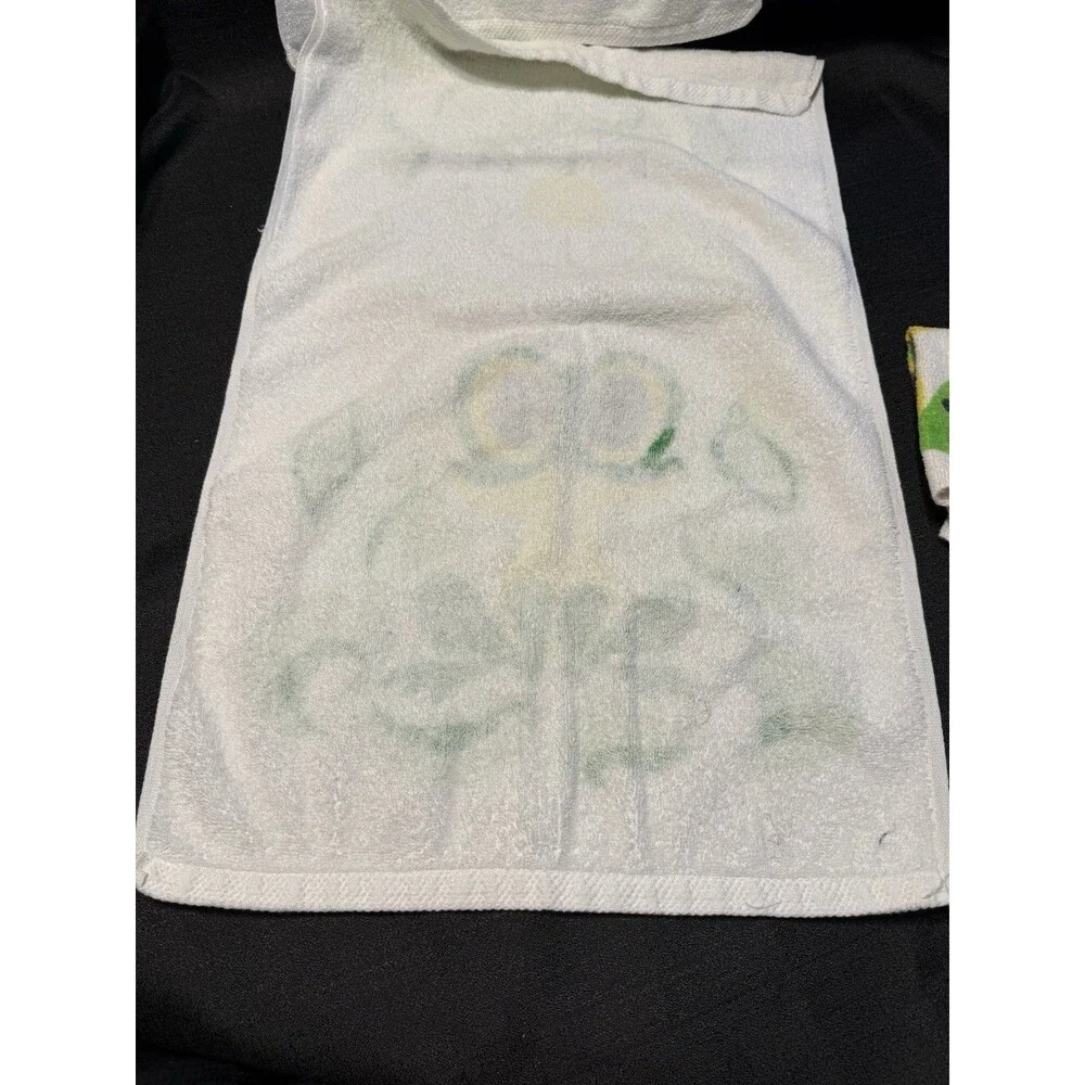 Vintage Frog Towel Bath Set Green Burlington Anita Wagenvoord